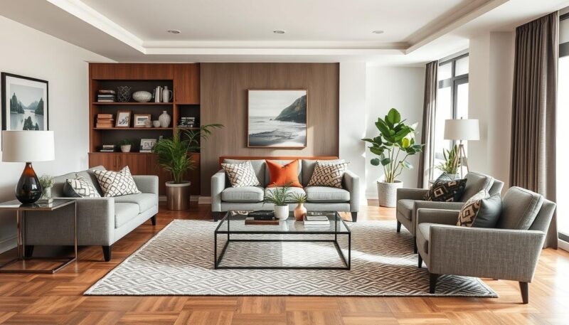 raspored nameštaja u dnevnoj sobi